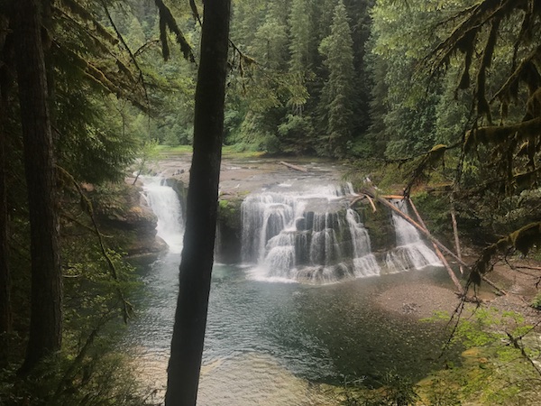 Image of falls on Lewis River