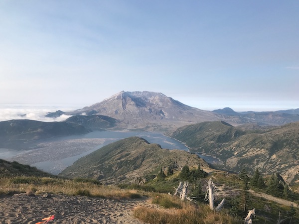 Image of the view of the crater from Mount Margaret