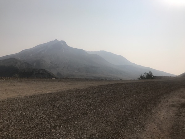 Image of the crater from Windy Ridge